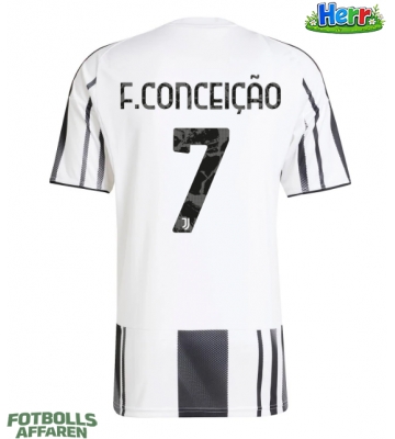Juventus Francisco Conceicao #7 Hemmatröja 2025-26 Kortärmad